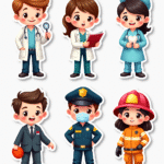 Profession - Sticker Sheet v2